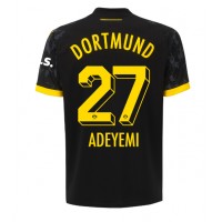 Stroje piłkarskie Borussia Dortmund Karim Adeyemi #27 Koszulka Wyjazdowej 2023-24 Krótki Rękaw